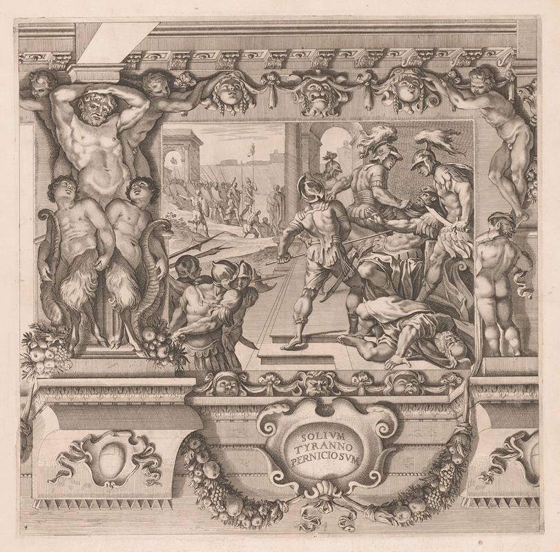 Romulus frees his brother Remus by Жан Буланже, 1659 — digital art print download