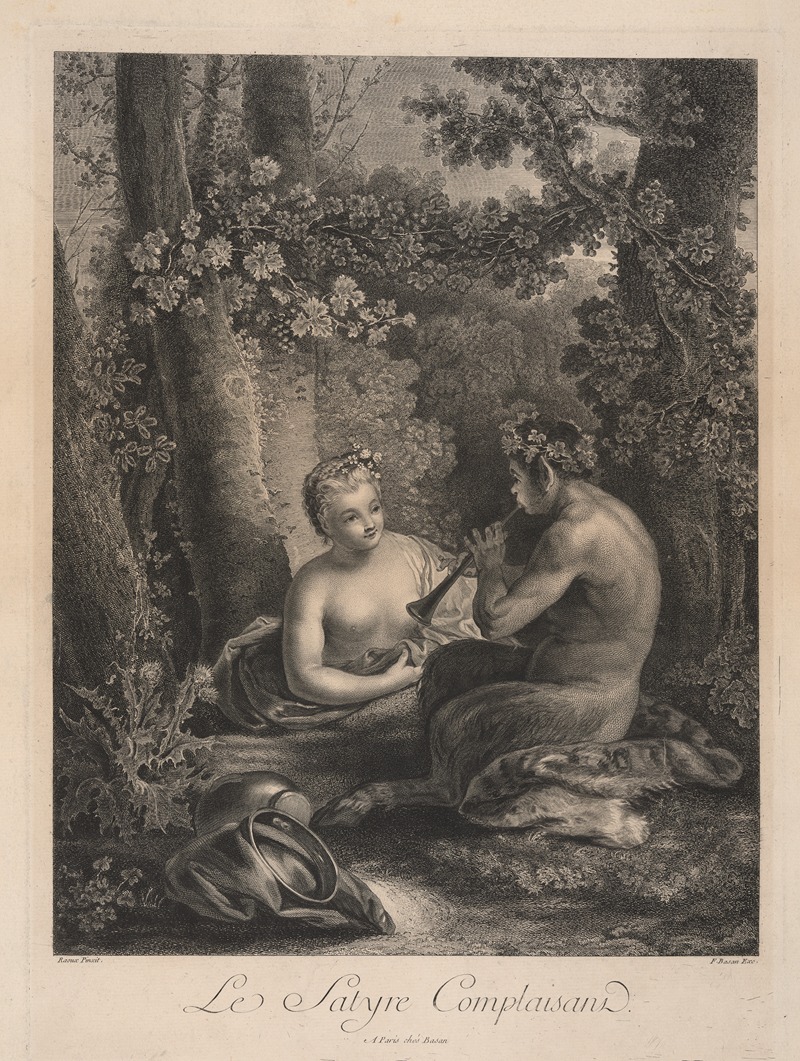 Le Satyre complaisant — Jean Raoux