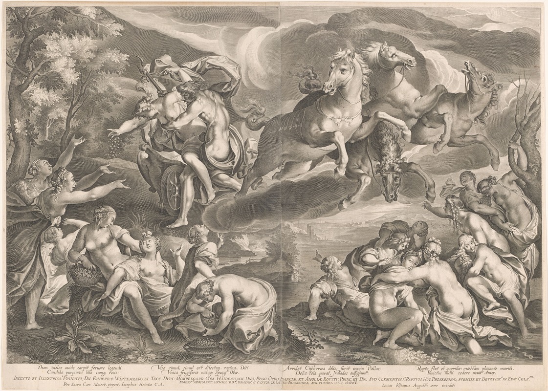 The rape of Proserpina — Лукас Килиан