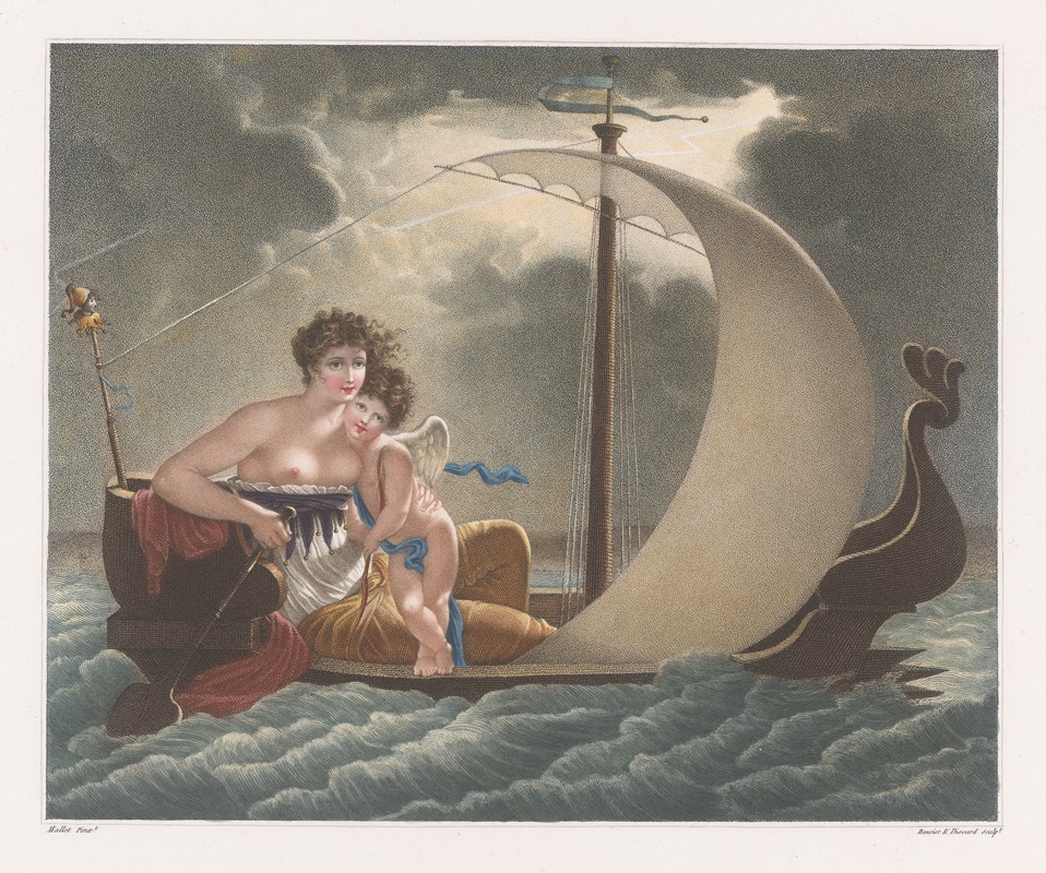 La Folie l'égare by Michel Dissard, 1817-1837 — digital art print download