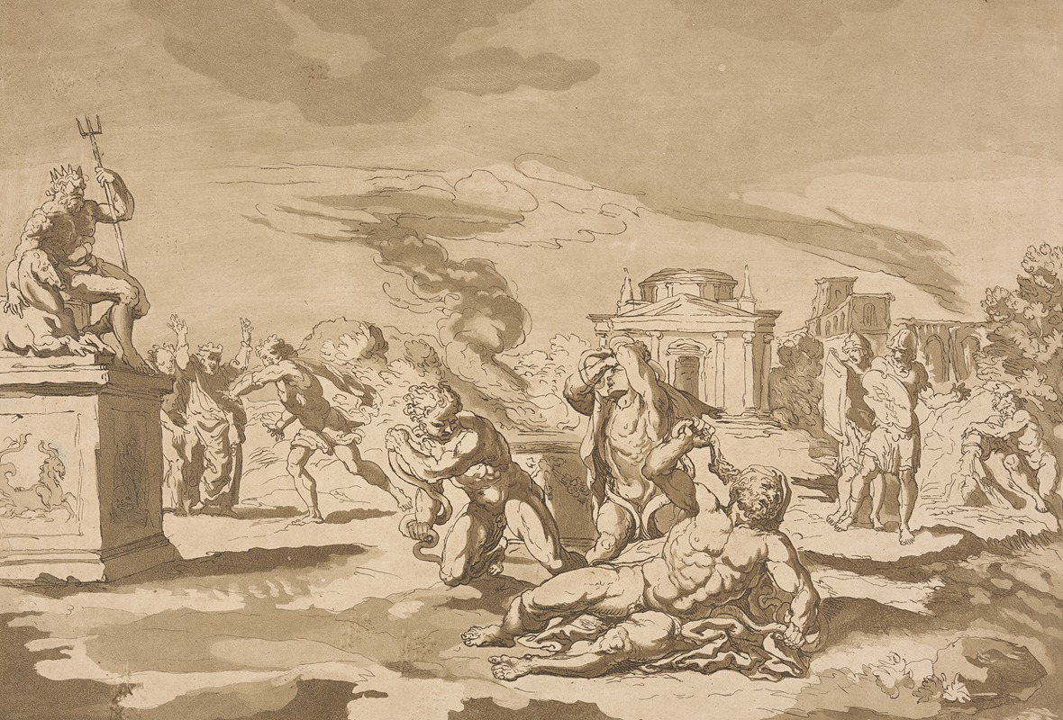 The death of Laocoon — Raymond La Fage