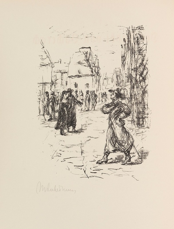 Heine; Rabbi von Bacherach — Max Liebermann