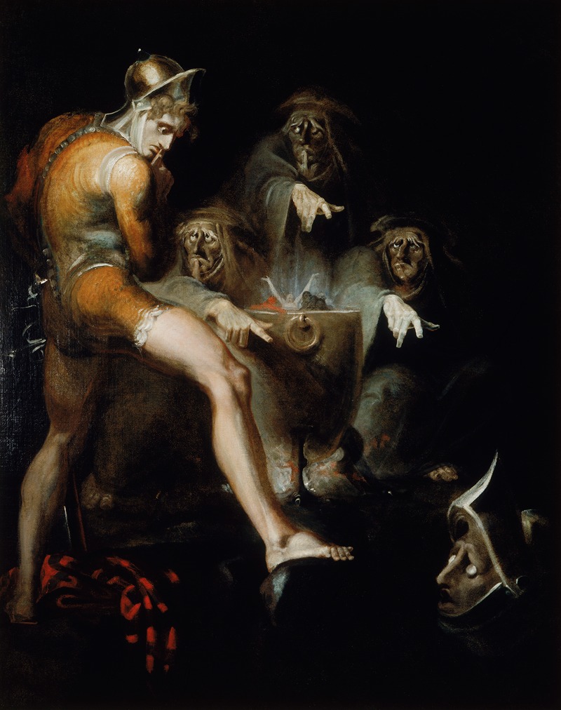 Macbeth consulting the vision of the armed head — Henry Fuseli