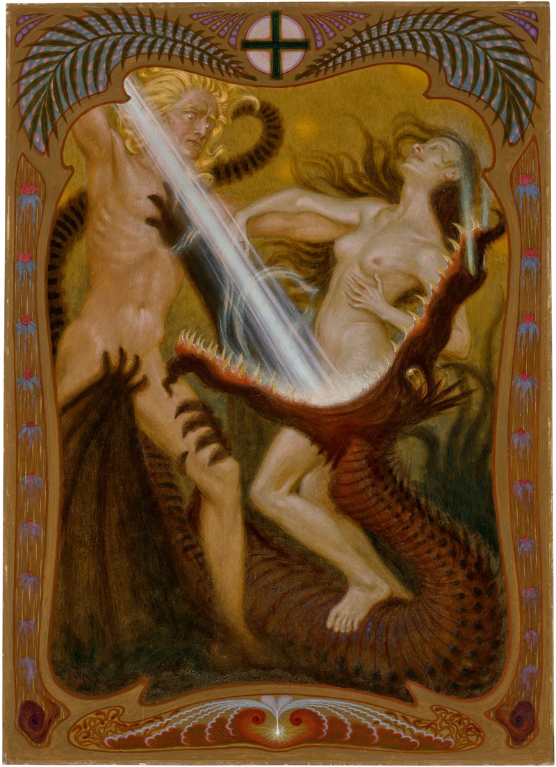 St. George and the Dragon — Хуго Хёппенер