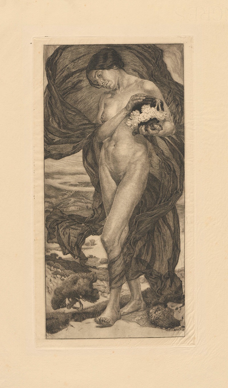 Pandora by Зигмунд Липиньский, 1911 — digital art print download