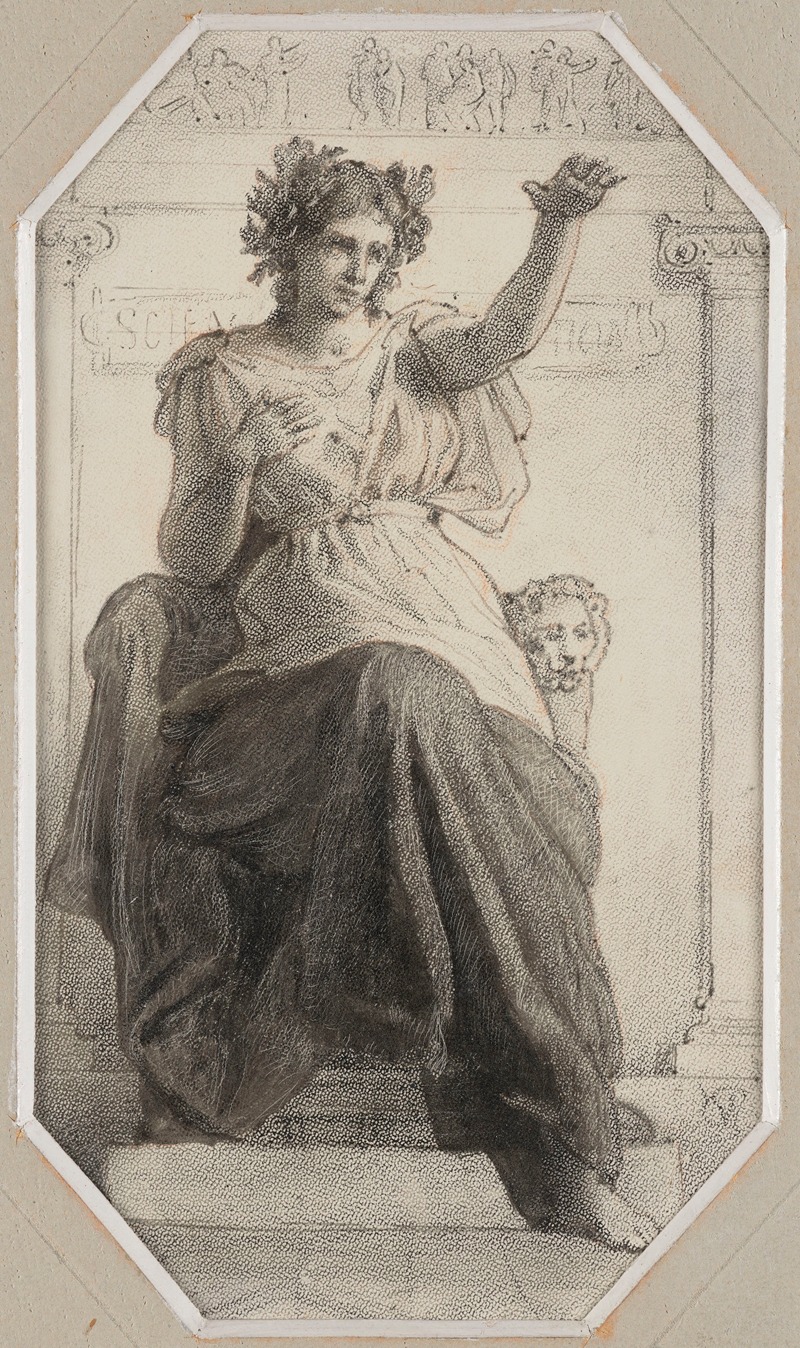 Allegory of Science by Войцех Герсон, 1885 — digital art print download
