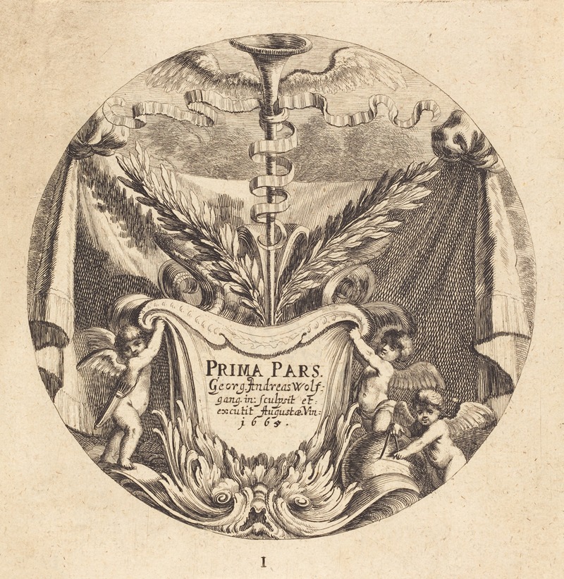 Title Page by Георг Андреас Вольфганг Старший, 1665 — digital art print download