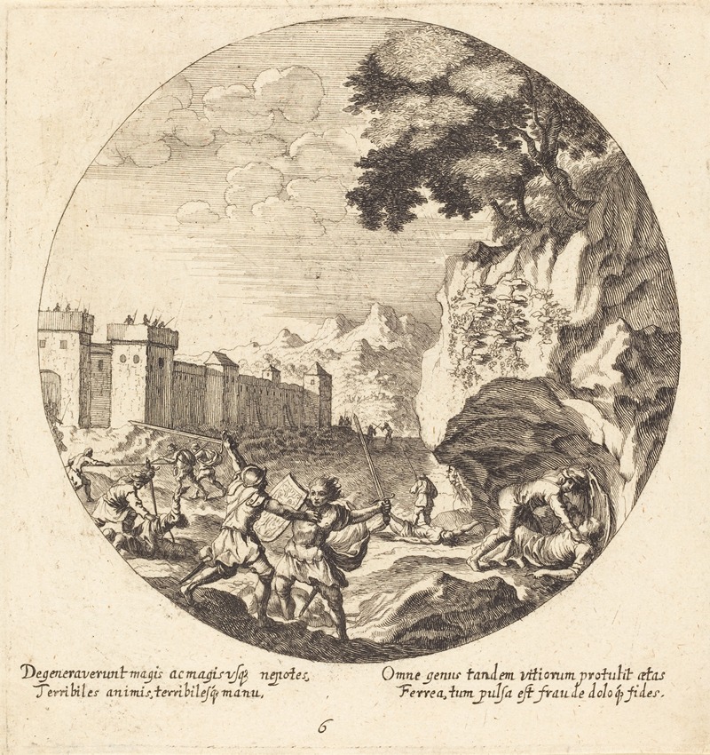 The Iron Age by Georg Andreas Wolfgang the Elder, 1665 — digital art print download