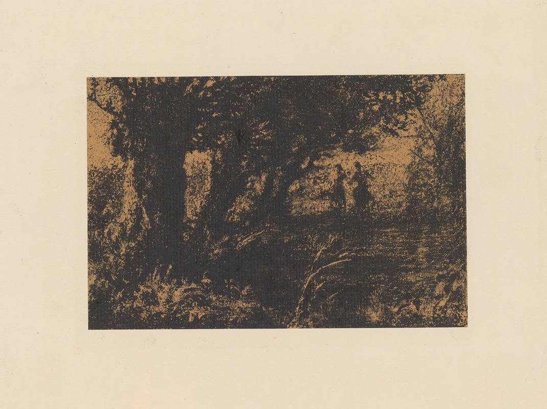 Deux petits centaures sans les arbres by Кер-Жавьер Руссель — digital art print download