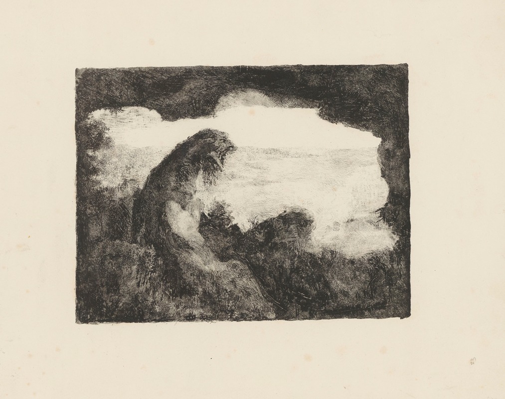 Le monstre dans la caverne by Кер-Жавьер Руссель, 1930 — digital art print download