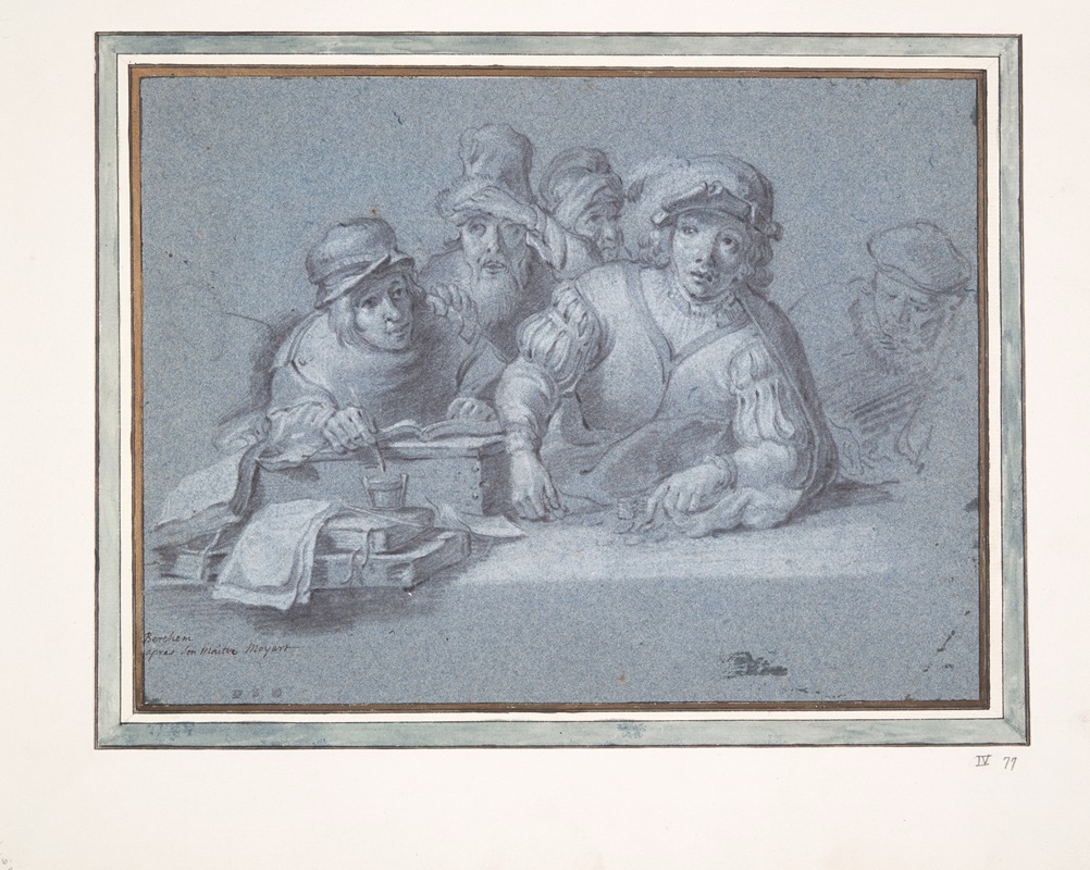 The Calling of Saint Matthew — Nicolaes Pietersz. Berchem