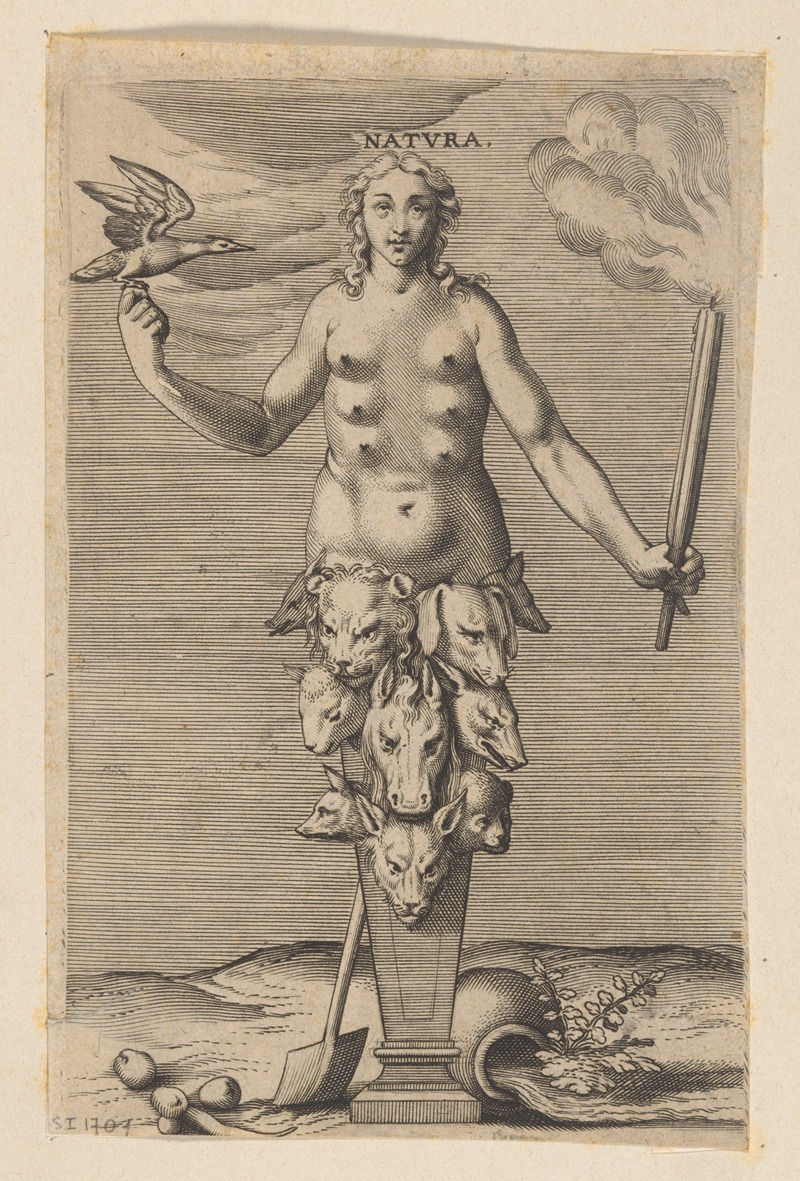 Natura by Филипп Галле, 1585-1590 — digital art print download