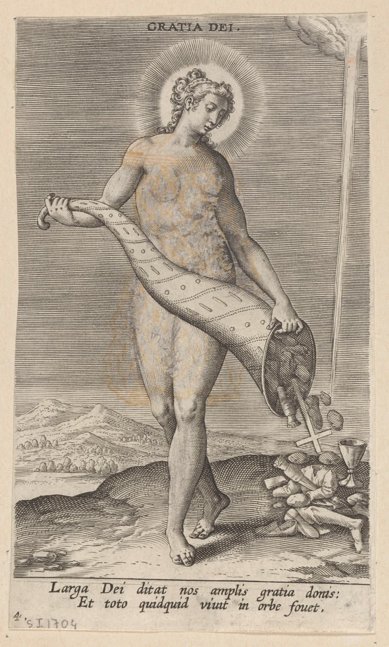 Gratia Dei by Филипп Галле, 1585-1590 — digital art print download
