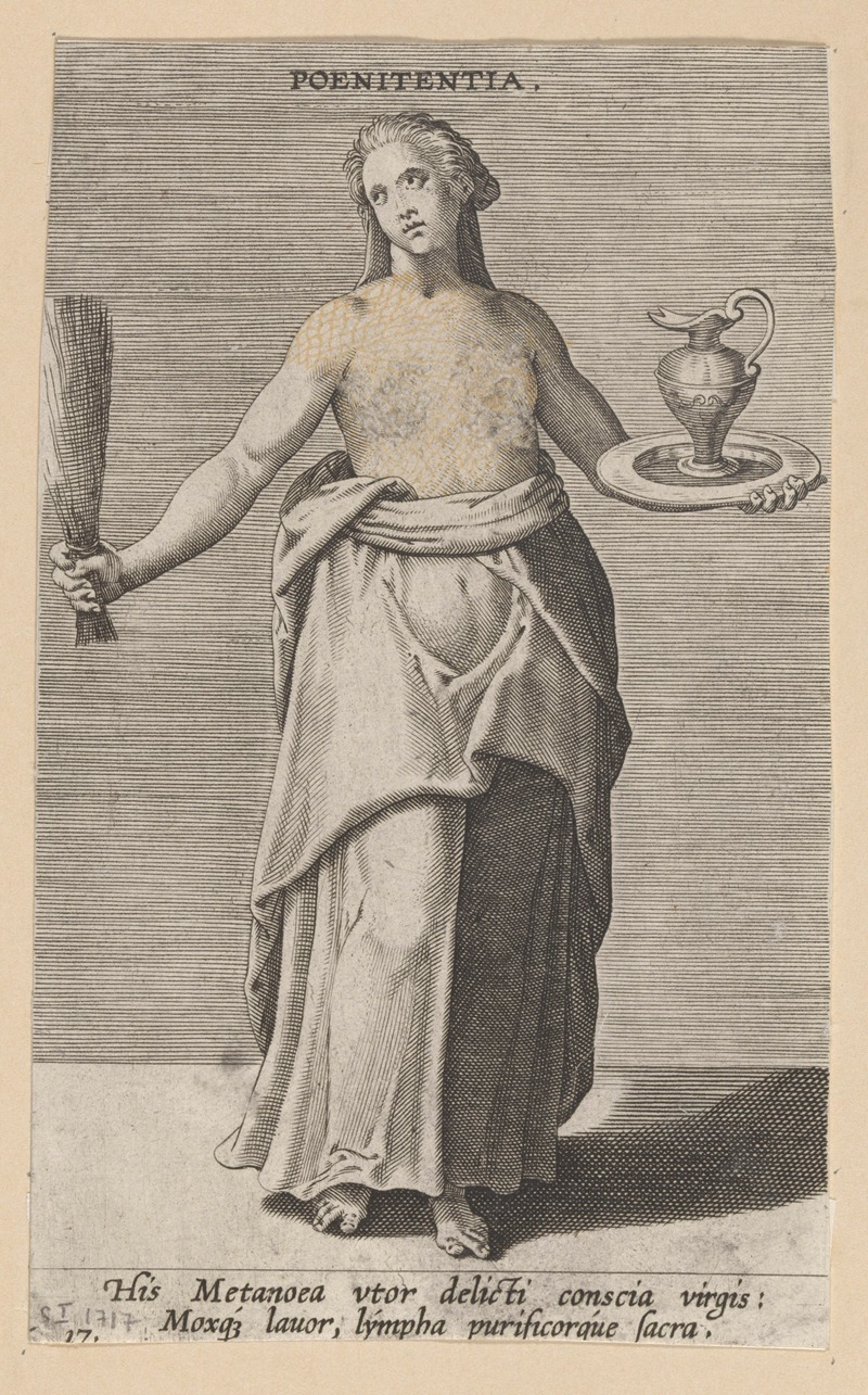 Poenitentia by Филипп Галле, 1585-1590 — digital art print download