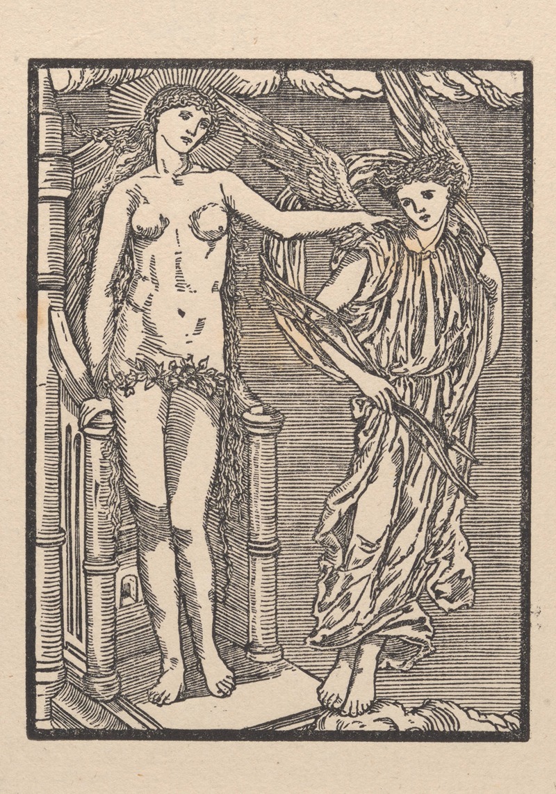 Venus despatching Cupid by Sir Edward Coley Burne-Jones, 1865 — digital art print download