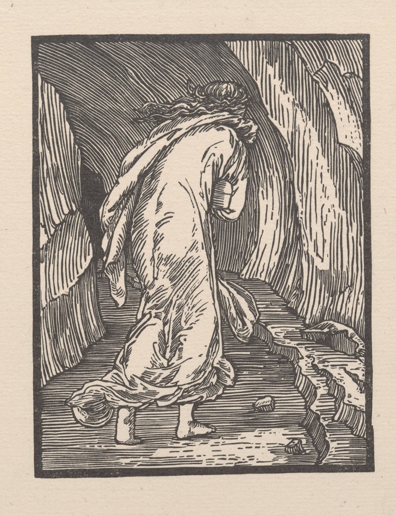 Psyche entering Hades by Sir Edward Coley Burne-Jones, 1865 — digital art print download