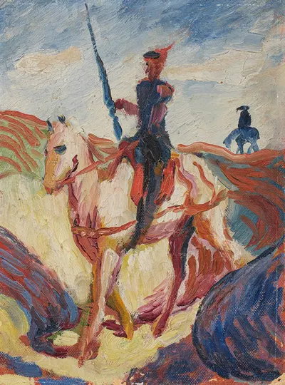 Don Quichotte by August Macke, 1912 — digital art print download