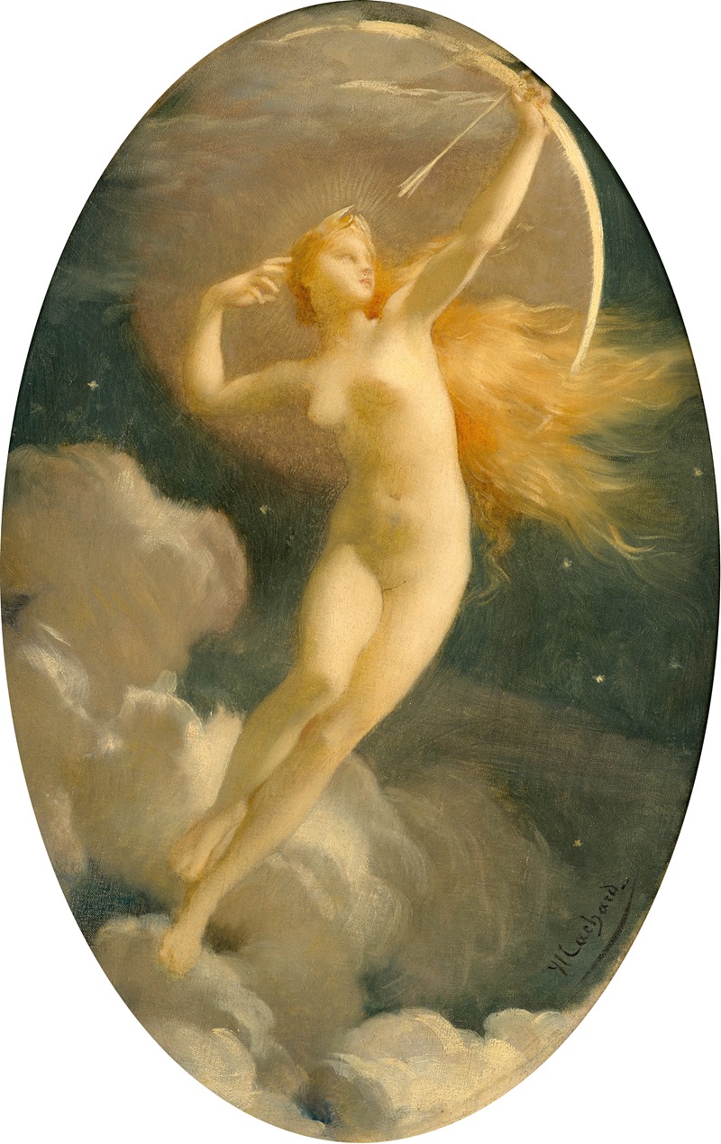Selene, goddess of the Moon — Jules Machard