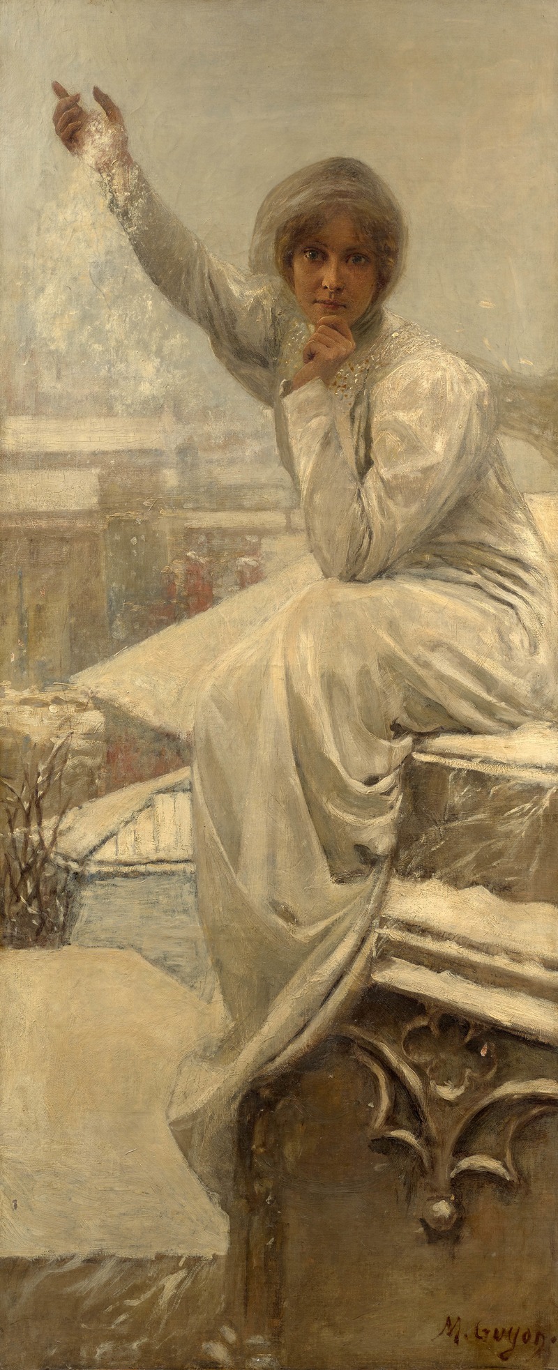 Allegory of winter — Maximilienne Goepp Guyon