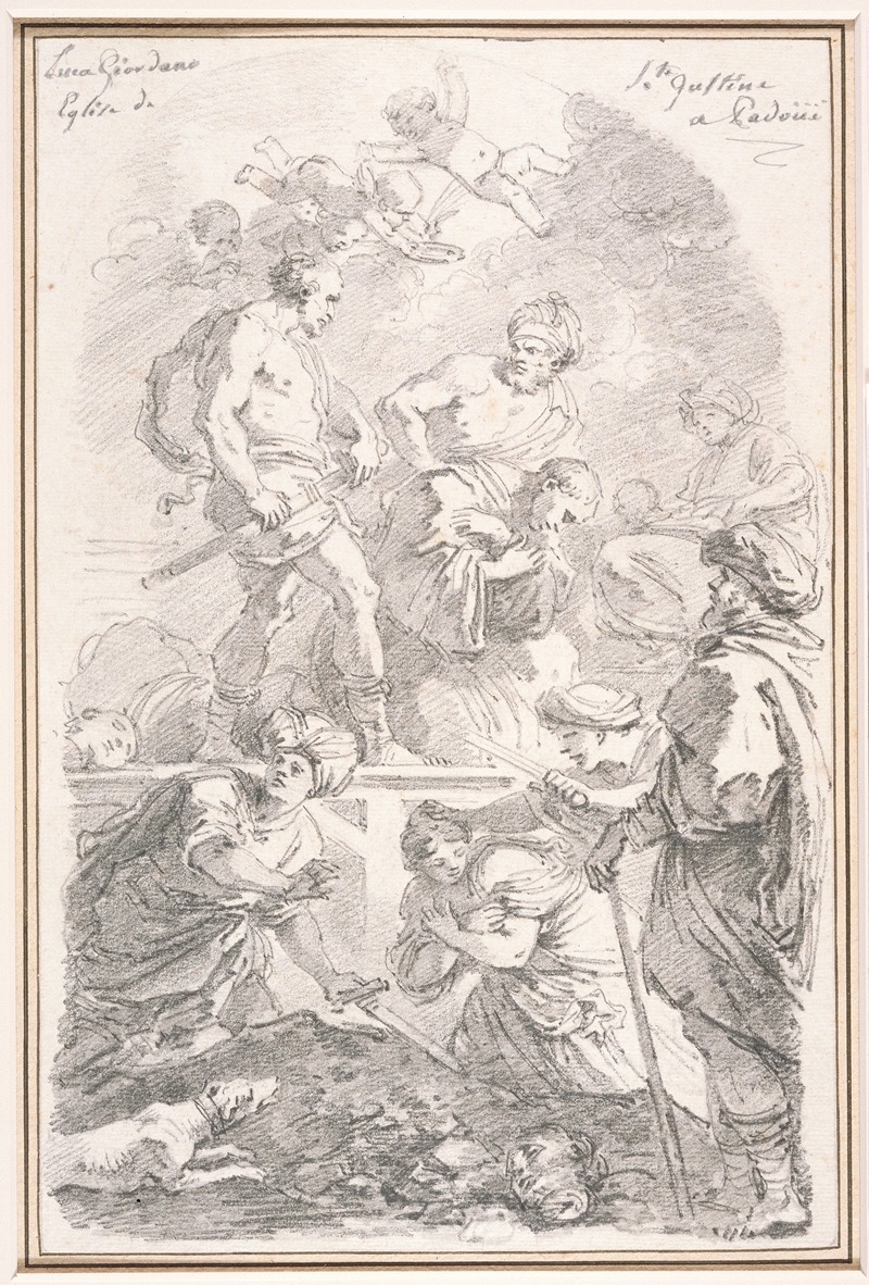 Le Martyre de Saint Placide by Жан-Оноре Фрагонар — digital art print download