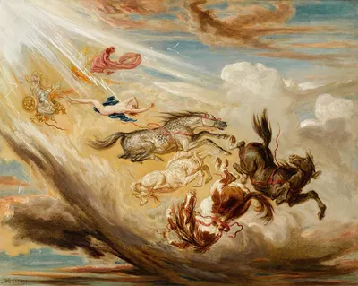 The Fall of Phaeton by Джеймс Уорд — digital art print download
