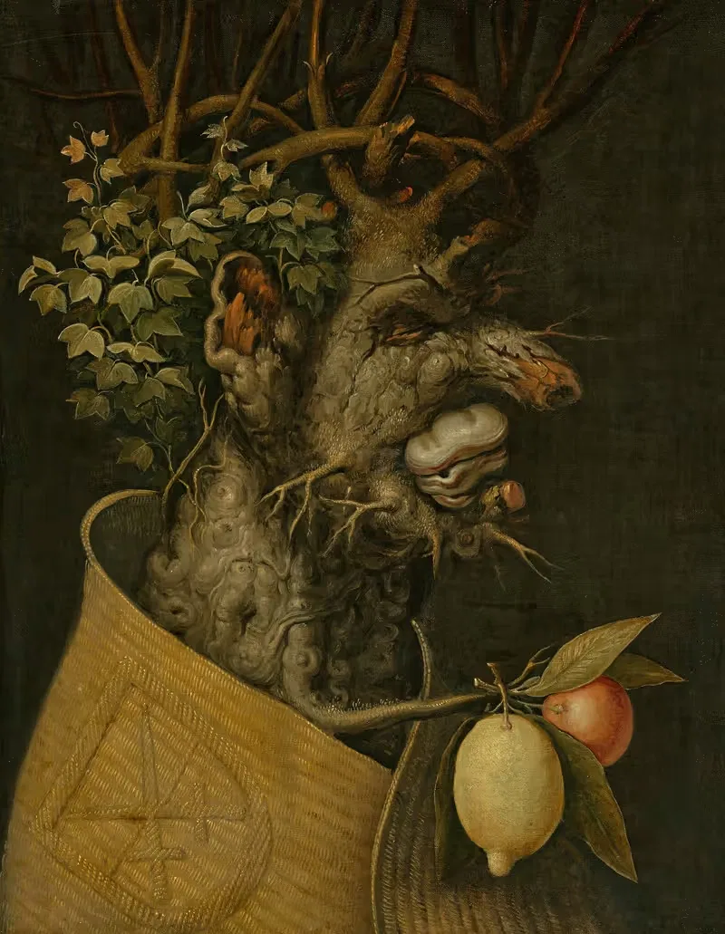 The Four Seasons by Workshop of Giuseppe Arcimboldo, 1573 — digital art print download