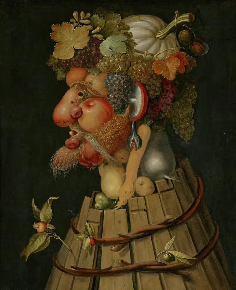 The Four Seasons by Workshop of Giuseppe Arcimboldo, 1573 — digital art print download