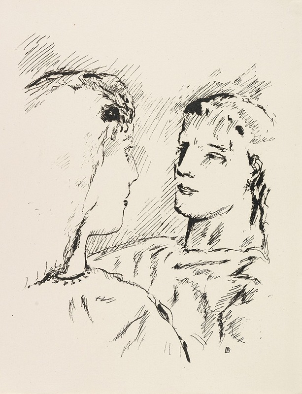 Vollard, A., Sainte Monique by Пьер Боннар, 1930 — digital art print download