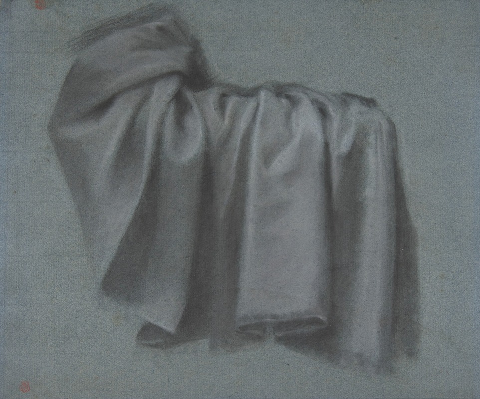 Study of Drapery by Пьер-Поль Прудон — digital art print download
