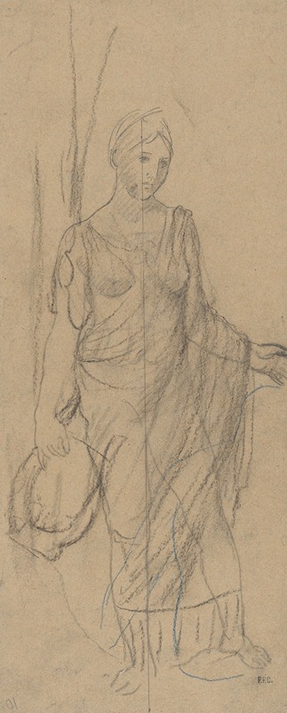 A Muse of Poetry — Pierre Puvis de Chavannes