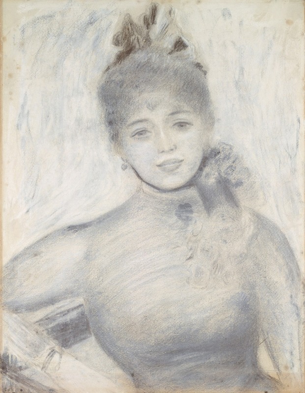 Portrait of Séverine by Пьер-Огюст Ренуар — digital art print download