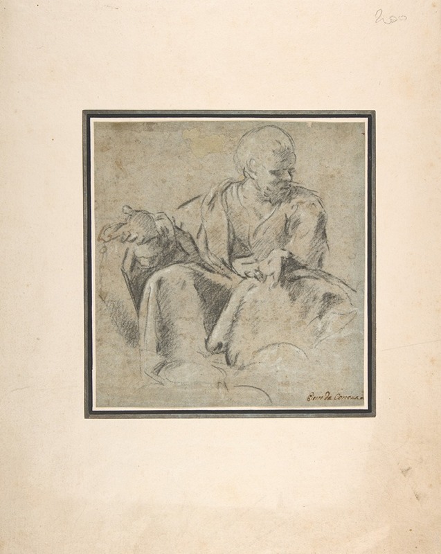 Study for a Figure of Saint Joseph — Bartolomeo Schedoni