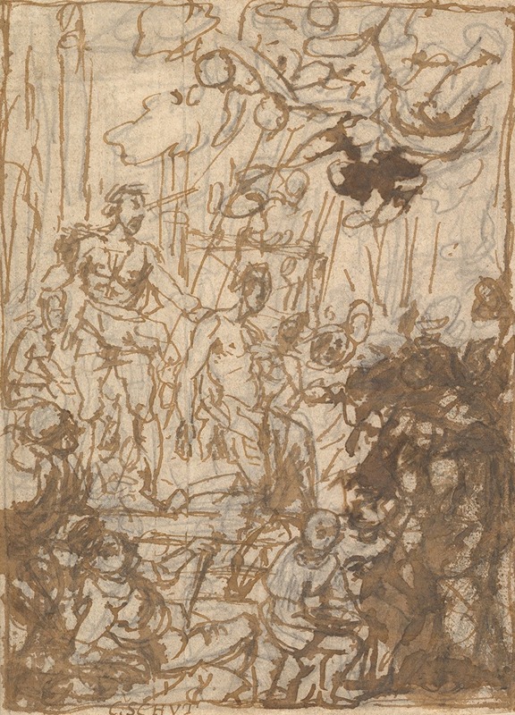 Martyrdom of Saint Gereon — Cornelis Schut