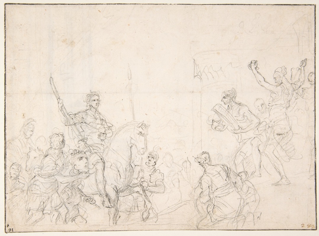 The Triumph of David — Франческо Солимена