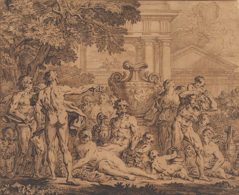 Bacchanal by François Roëttiers — digital art print download