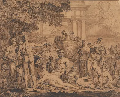 Bacchanal by François Roëttiers — digital art print download