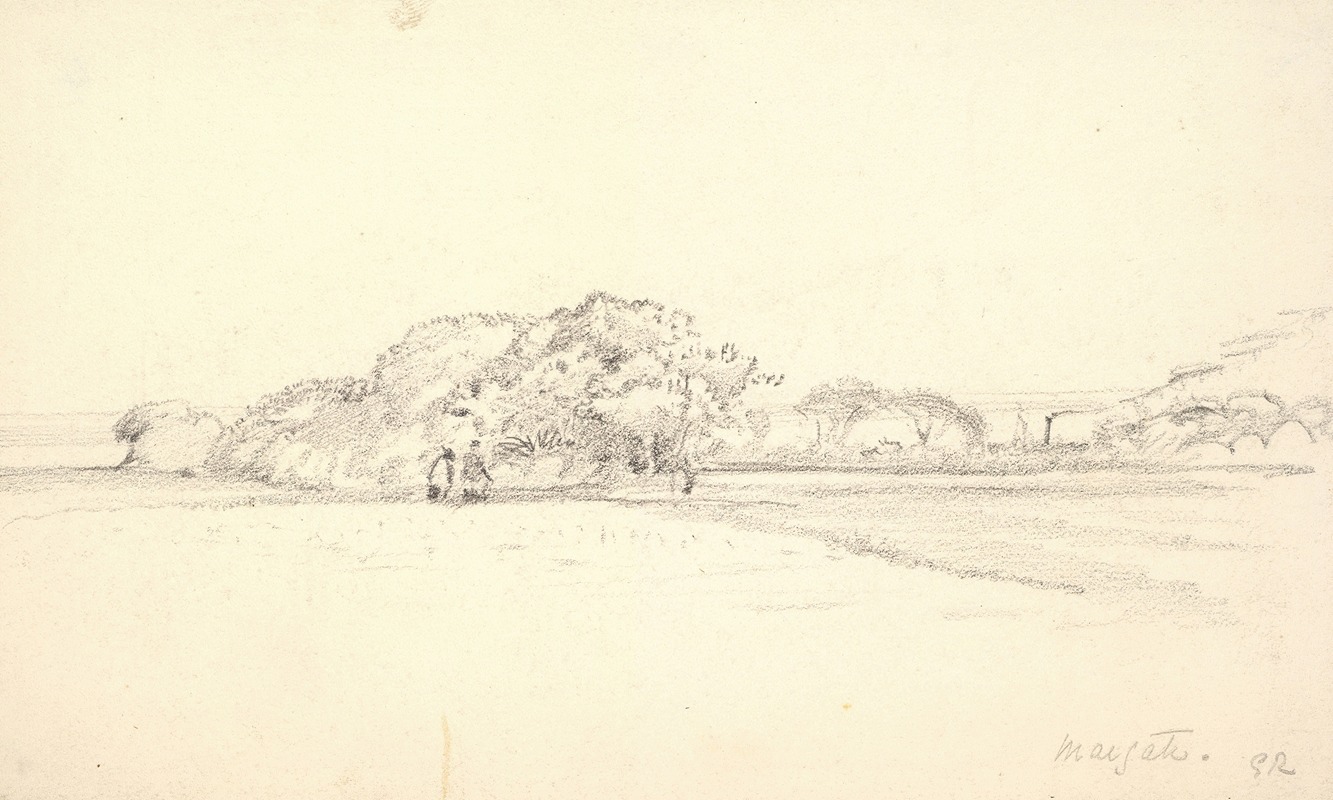 Landscape at Margate by George Richmond — digital art print download