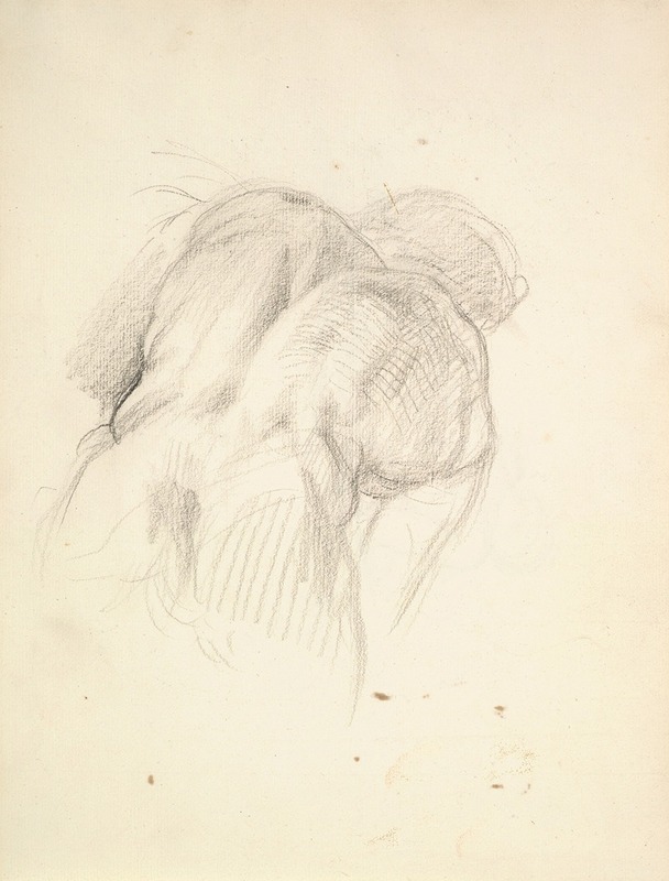 Study for a Male Figure in 'Comus–The Measure' — George Richmond
