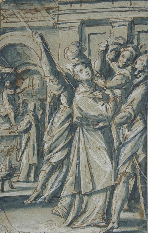 A Deacon Led to Martyrdom by Giovanni Mauro della Rovere, 1575–1640 — digital art print download