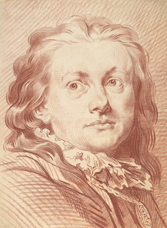 Head of a Man by Якоб Маттиас Шмутцер, 1765–1810 — digital art print download