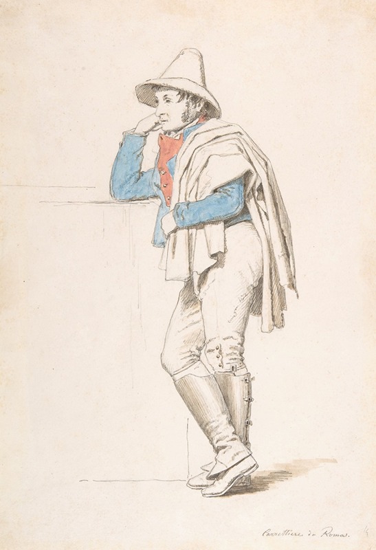 Study of a Roman Coachman — Мартинус Рёрбю