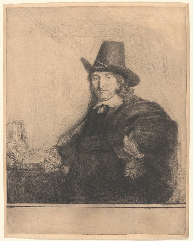 Jan Asselijn, Painter (Krabbetje) by Рембрандт ван Рейн — digital art print download