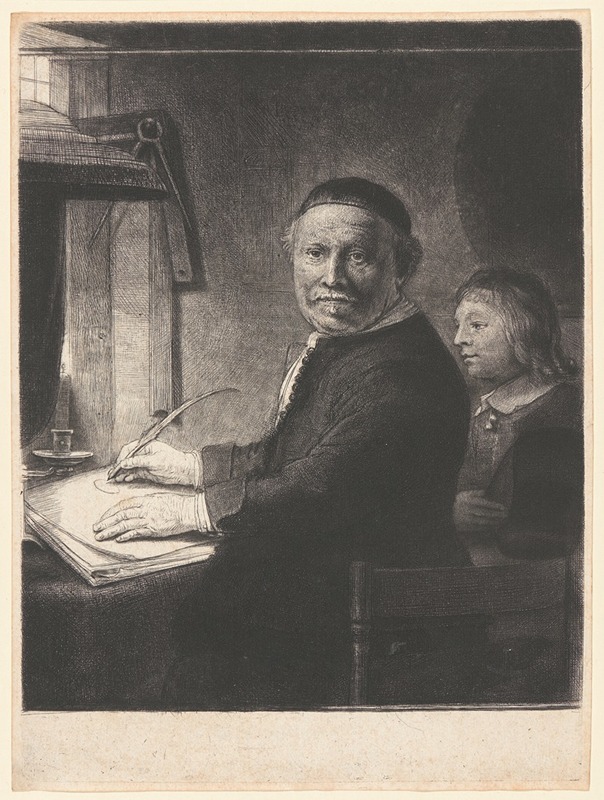 Lieven Willemsz van Coppenol, Writing Master — Рембрандт ван Рейн
