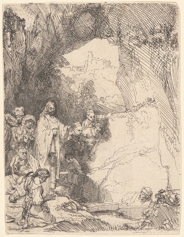 The Raising of Lazarus — Rembrandt van Rijn