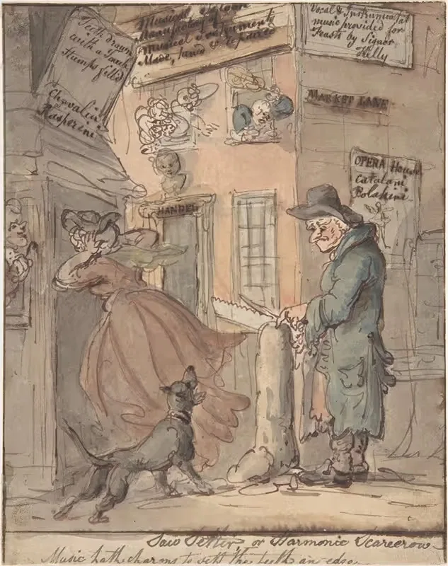 Пила-установщик by Томас Роуландсон, 1780–1827 — digital art print download