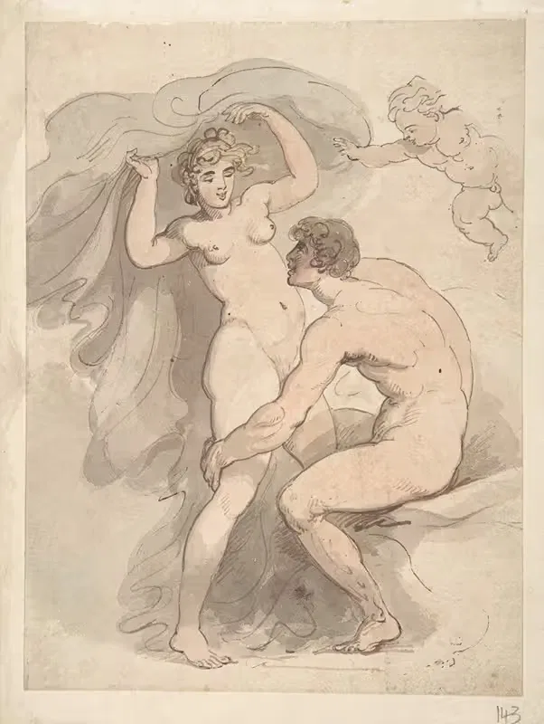 Венера, Анхиз и Купидон by Томас Роуландсон, 1780–1827 — digital art print download