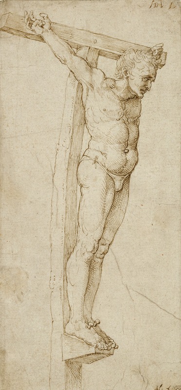 Study of the Good Thief by Альбрехт Дюрер, 1503–1505 — digital art print download