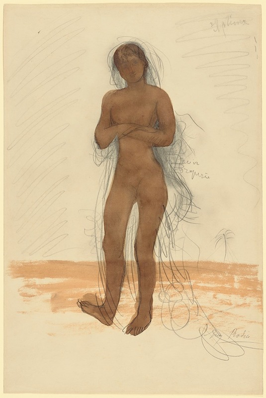 Sphinx by Auguste Rodin, 1898–1900 — digital art print download