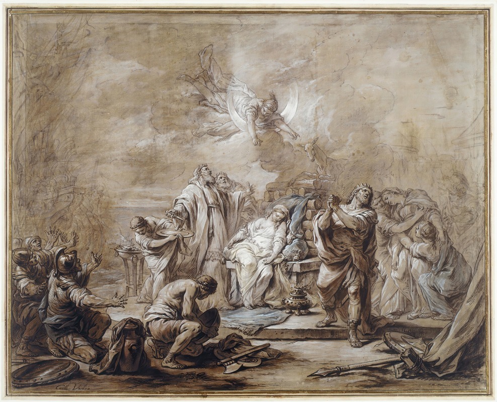 The Sacrifice of Iphigenia — Charles-André van Loo
