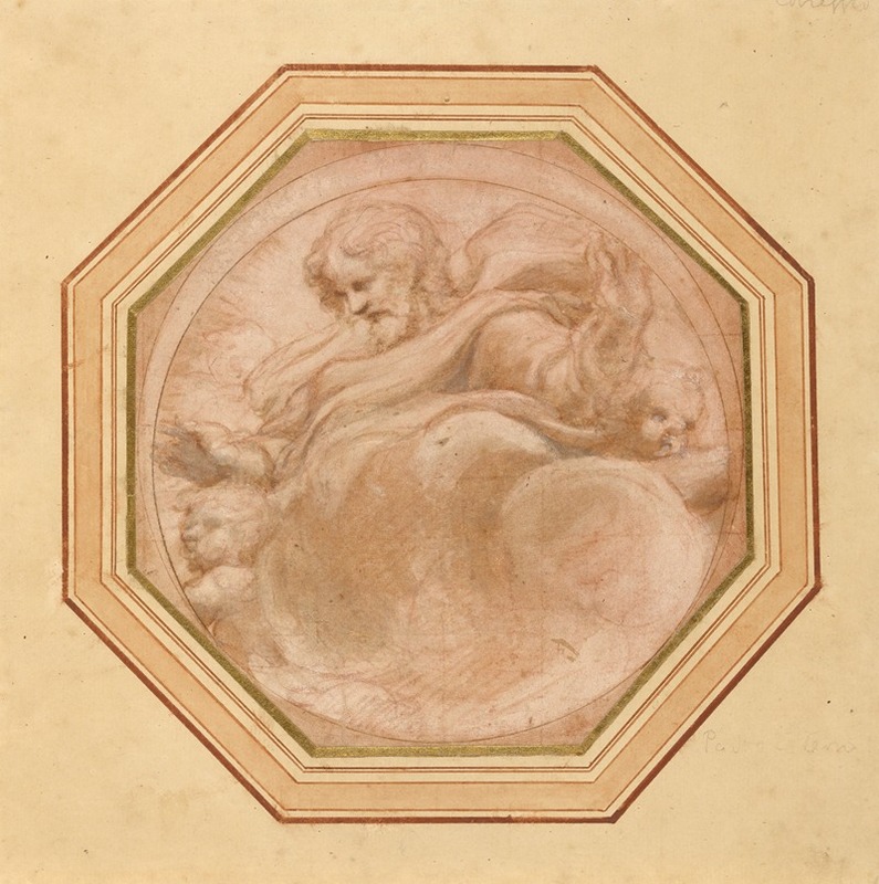 Christ in Glory by Correggio, 1520–1523 — digital art print download